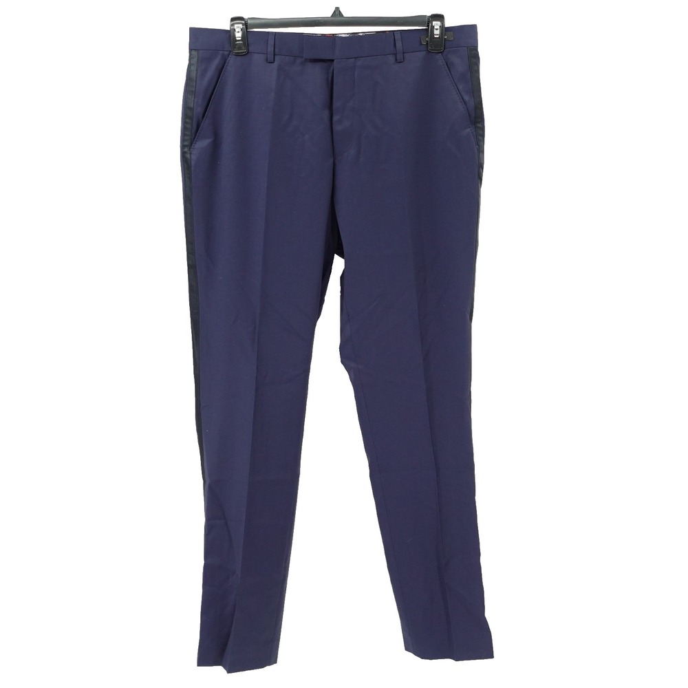 Ted Baker Dress Pants SZ 36L Anton Pashion Dinner Suit Trouser Quiet Luxery NWT